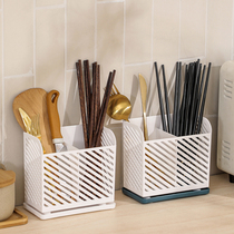 Kuaizi chopstick box Chopstick cage Bucket spoon storage box Drain fast cage Household kitchen chopstick rack