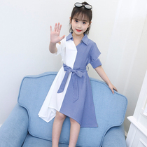 Girl Dress Dress Summer Dress 2022 New Ocean Gas Children Dress Little Girl Summer Princess Dresses Big Dresses Tide
