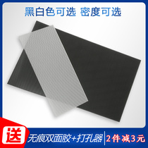 Chassis dustproof mesh side panel custom desktop host computer notebook fan Cabinet filter anti-gray black and white optional