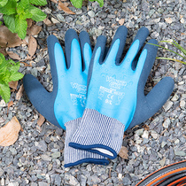 Dalin male multi-force gardening gloves waterproof and stab-proof planting wear-resistant breathable labor protection gloves