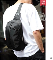 Hong Kong Shoulder Bag Large Capacity Chest Bag Mens Bag shoulder bag Multifunctional Leisure Backpack Tide Sports running bag