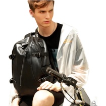 Hong Kong backpack mens fashion trend leisure Joker bag simple fashion brand College student computer bag