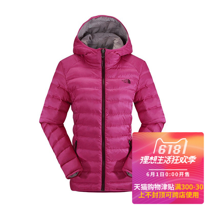 Fall and Winter Female Down Garment North Face 700-fold Outdoor Packing NF00CTW0