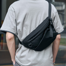 Day Ensemble Leisure Skew Satchel mens chest bag phone bag Single shoulder bag Travel Mini small satchel sports Postbag mens bag