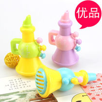 Baby small horn toy Childrens flute musical instrument Baby whistling kindergarten cartoon safe and non-toxic