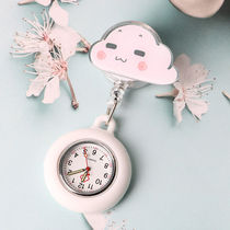 Nurse work artifact pocket watch small nursing watch chest table cute retractable doctor waterproof student exam form