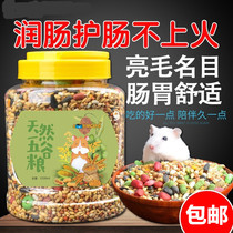 Run around hamster food staple grain grain grain rat diet golden bear food feed nutrition snack staple food bucket