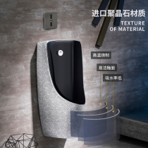 Suitable for Hengjie Kohler TOTO black floor-standing urinal adult Wall-colored ceramic piss