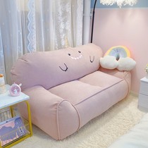 Sloth Sofa ground floor tatami Single Bean Bag Creative Casual Bedroom Balcony Small Family of red with small sofa
