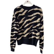 Fei Le fila2021 winter new womens knitted casual loose knit sweater F11W148402F