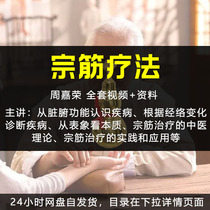 Zhou Jiarong Jong Tendon Approach Therapy Traditional Chinese Medicine Foundation Theory Massage Pushdown Dirty Video Training Course Full Set