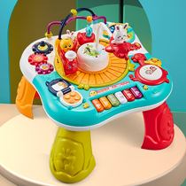 Infant game table children multifunctional toy table 0-1 year old 6 months baby puzzle early education learning table