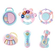 0-1 year old baby hand-held toy 3-6 months old female baby rattle with music hand-cranked child 2 three 4 male 5 five 8
