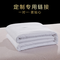 Silk flower lady silk quilt custom link Personalized custom custom silk quilt core quilt