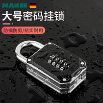 Mary large password padlock dormitory cabinet home lock waterproof rust-proof outdoor warehouse door security door lock head