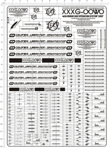 Gundam Model PG Wing Zero XXXG-01W Flying Wing Zero Gundam Metal Sticker (4775)