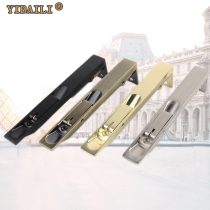 Black bolt golden concealed bolt wood door bolt heaven and earth pin double door bolt primary and secondary door bolt dust protector