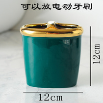 Ceramic Racks Electric Toothbrushes Toothpaste Shelve Toothbrushes Shelf Free to punch toilet bathrooms Bathroom Wash Table Placement Racks