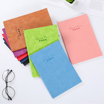 heeton heeton notebook is light and soft skin thin simple College students hipster Learning Office work business b5 large portable small notebook A5 small notepad small portable