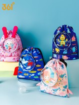 361 Degree childrens swimming bag dry and wet separation waterproof male and female baby storage bag fitness backpack Beach Backpack
