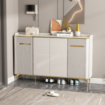 Light luxury cream style shoe cabinet entrance home entrance hall porch cabinet integrated 2023 new explosion style storage storage