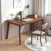 Solid wood dressing table combination computer desk simple home bedroom simple learning calligraphy small table makeup table