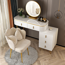 Dressing table bedroom light luxury high modern simple makeup table storage cabinet integrated Net red ins Wind makeup table