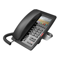 HotelC Smart Hotel Network IP Telephone Color Screen POE with 6 Hotline Shortcut Buttons USB Charging Port Office VoIP Landline High Star Triple Network Integration Communication Intelligence