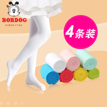 Girls Pantyhose Spring and Autumn Thin Childrens Leggings Summer White Stockings Dancing Practice One-piece Dance Socks