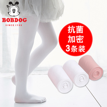 Babu Bean Girls Pantyhose Summer thin section Children Leggings special dance white stockings dance socks