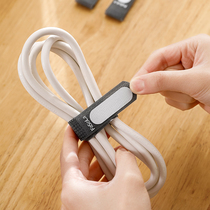 Velcro tie tie strap strap cable storage power supply charging wire Winder fixed wire organizer finishing artifact