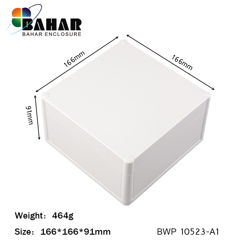 Plastic waterproof box Bahar housing instrument case ABS material power supply shell plastic shell BWP10523