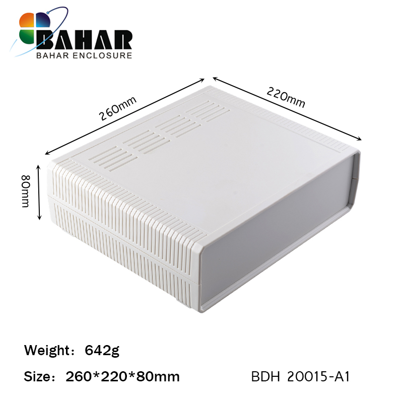 Bahar housing with bracket bench box plastic case PCB instrument assembly box BDH20015