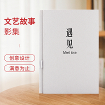 Album Bendiy handmade Remembrance washed into a plus phone photo book Customized for printing into a couples gift