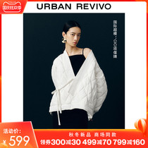 (Supermodel items same model) UR2021 autumn and winter new womens diamond down jacket WL37S1KN2000