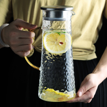 Glass cold Kettle High Borosilicate high temperature resistant cold water Cup bubble teapot set home thick drop-resistant heat-resistant large capacity