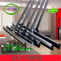 Extended scraper Restaurant floor brush Large kitchen floor tile wiper floor scraper bathroom clean small floor