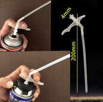 Glue spray pipe Styrofoam foam nozzle plastic pipe disposable foaming agent pipe hose
