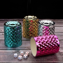 Thickened dice cup color Cup set shake color seed KTV supplies electroplating screen Cup swing Cup Entertainment