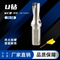 WC SPU drill quick drill bit violent drill bit spray drill bit WC type through hole 2D 3D double diameter punch