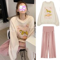 Pregnant women spring suit fashion net red new autumn coat long sleeve maternity dress spring and autumn dress