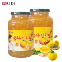 Dante Korea imported grapefruit tea 1kg honey grapefruit tea big bottle grapefruit tea 1000g two bottles