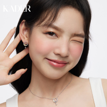 (Zone 2 pieces 9 fold) Kattirou May the meteor 925 silver ear decoration light extravagant and small crowd design sense