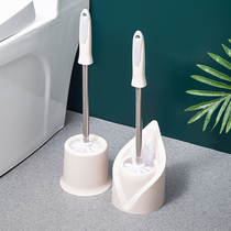 Toilet brush with base toilet creative toilet brush set toilet long handle soft wool decontamination cleaning