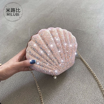 Childrens backpack shoulder bag fashion girl children bag cute small satchel Princess Net Red Girl shell round