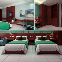 Quick Hotel Furniture Bed Customised Guesthouses With Bed Complete Hotel Bed Guest Rooms Punctuwith 1-5 m