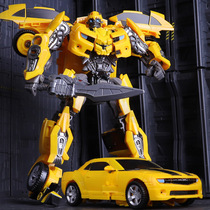 Deformation toy car robot King Kong Bumblebee alloy genuine model 8 boy hand-made 6 childrens gifts 10