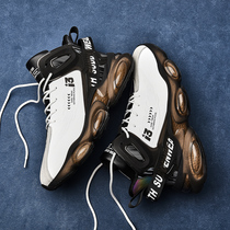 aj mens shoes thick bottom heightening breathable coconuts black samurai new basketball sneakers mens putian shoes mens summer