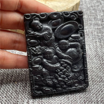 Xiuyu pendant jade carving put pieces antique old goods ancient jade old jade pendant jade collection jade nostalgic jade bi gifts