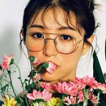 Harajuku style ulzzang with net red glasses frame female Korean version of tide plain face big frame myopia men round face retro ins ins